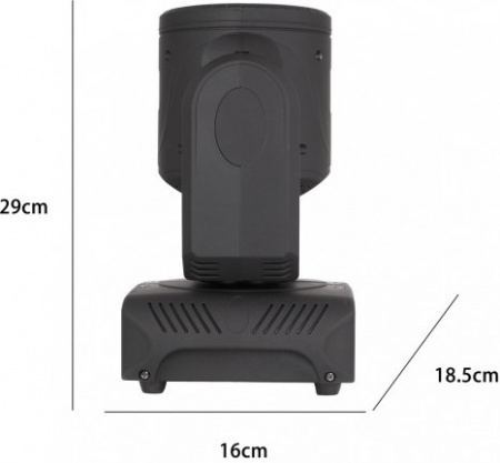 Вращающаяся голова Komoloff LED MH-367