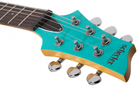Электрогитара SCHECTER C-6 DELUXE SATIN AQUA