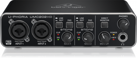 Звуковая карта Behringer UMC202HD