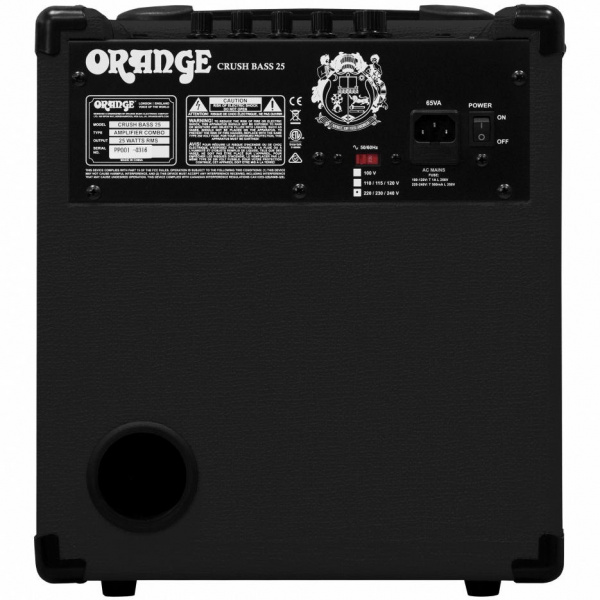 Басовый комбоусилитель Orange CRUSH BASS 25 BK