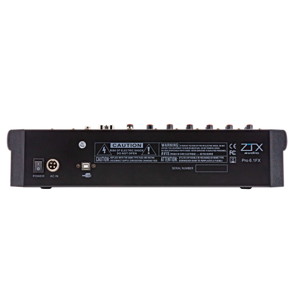 Микшер аналоговый ZTX audio Pro 6.1Fx