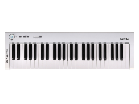 MIDI клавиатура Axelvox KEY49j White