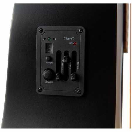 Гитара электроакустическая JET JDE-255 BKS