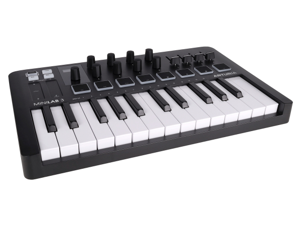 MIDI клавиатура ARTURIA MiniLAB 3 BK