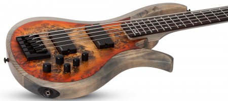 Бас-гитара Schecter Riot-5 Inferno Burst