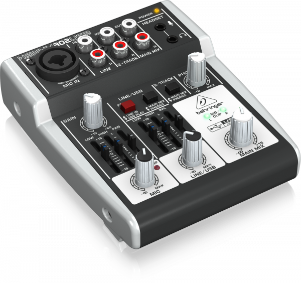 Микшер аналоговый Behringer XENYX 302USB