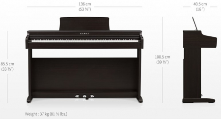 Цифровое пианино Kawai KDP120 R