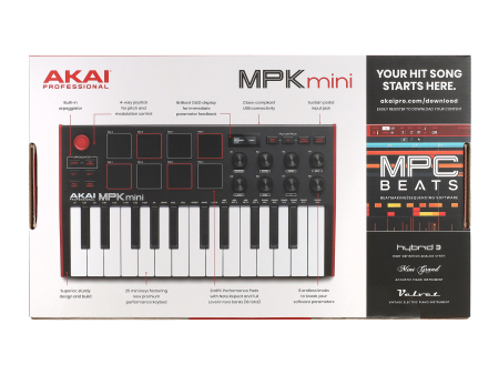 MIDI клавиатура AKAI PRO MPK MINI MK3