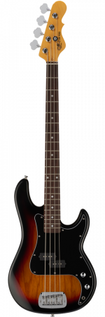 Бас-гитара G&L Tribute LB-100 3-Tone Sunburst Jatoba