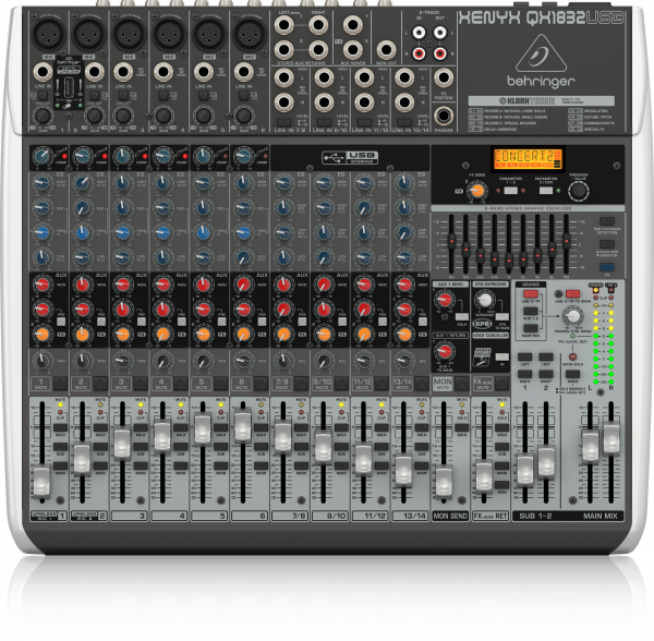 Микшер аналоговый Behringer XENYX QX1832USB