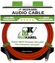 Аудио кабель MUZKABEL RCBIK3R - 15 метров, RCA - RCA