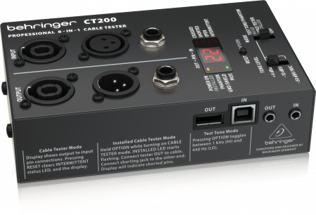 Кабельный тестер Behringer CT200
