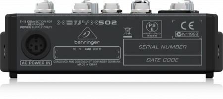 Микшер аналоговый Behringer XENYX 502