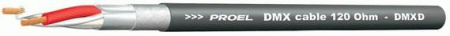 DMX кабель - PROEL DMXD, 2 Х 0.25 мм², Чёрный
