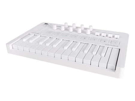 MIDI клавиатура ARTURIA MiniLAB 3 Alpine White
