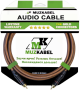 Аудио кабель MUZKABEL RCXMK5B - 15 метров, RCA - RCA