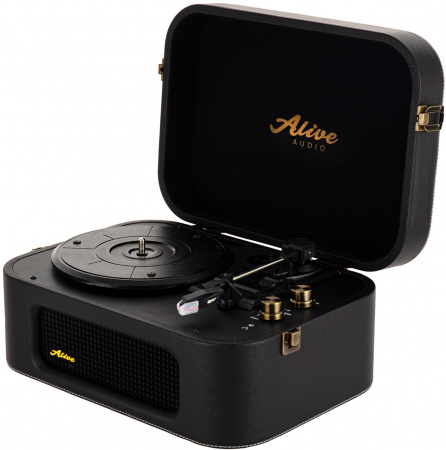 Виниловый проигрыватель Alive Audio STORIES STR-06-GN Glam Noir