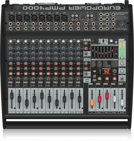 Микшер с усилителем Behringer PMP4000