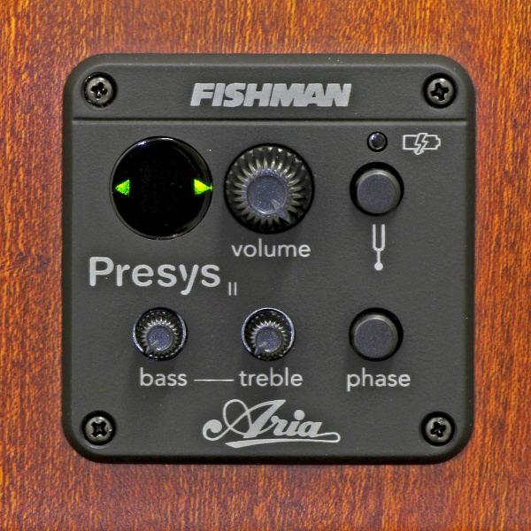 Гитара электроакустическая ARIA-205CE BK