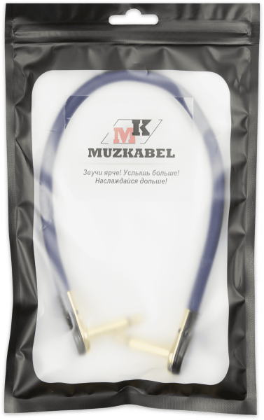 Патч-кабель MUZKABEL JFNIK4SP - 0.2 метра, JACK - JACK