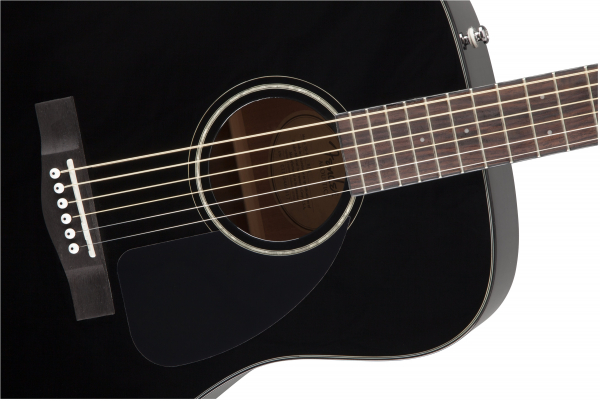 Акустическая гитара FENDER CD-60 DREAD V3 DS BLK WN