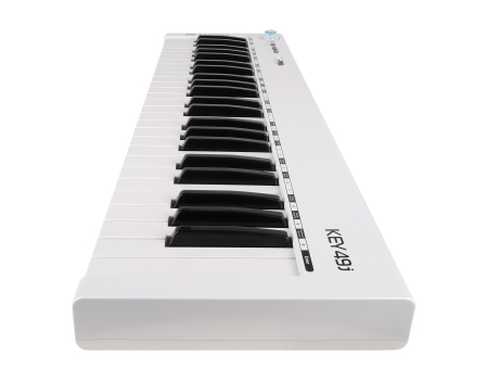 MIDI клавиатура Axelvox KEY49j White