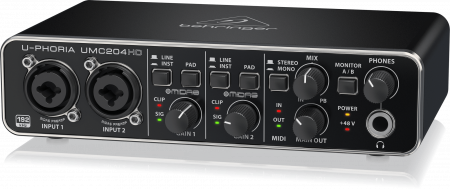 Звуковая карта Behringer UMC204HD