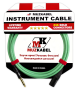 Гитарный кабель MUZKABEL IIKXG2 - 6 метров, JACK (моно) - XLR (папа)