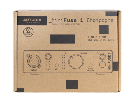 Звуковая карта Arturia MiniFuse 1 Champagne