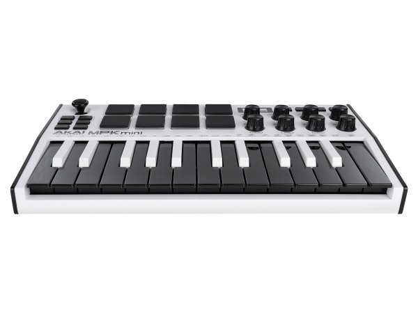 MIDI клавиатура AKAI PRO MPK MINI MK3 W