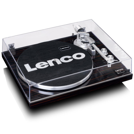 Виниловый проигрыватель Lenco LBT-188 Walnut