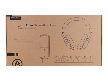 Студийный комплект Arturia MiniFuse Recording Pack Black