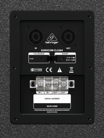 Акустическая система Пассивная Behringer Eurocom CL2264