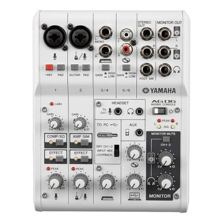Микшерный пульт Yamaha AG06