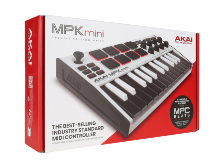 MIDI клавиатура AKAI PRO MPK MINI MK3 W