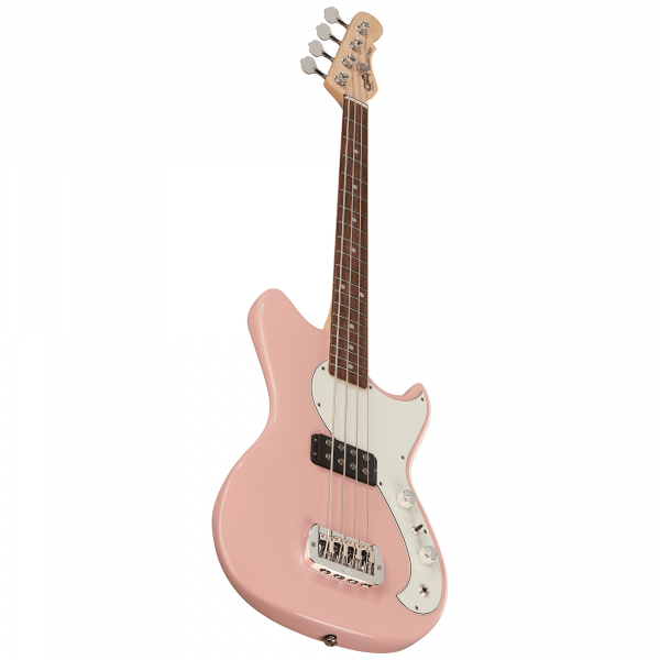 Бас-гитара G&L FD Fallout Shortscale Bass Shell Pink