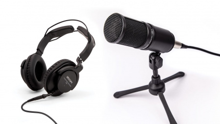 Студийный комплект Zoom ZDM-1 Podcast Mic Pack