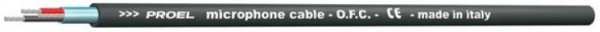 Микрофонный кабель - PROEL HPC201BK, 2 Х 0.14 мм², Чёрный