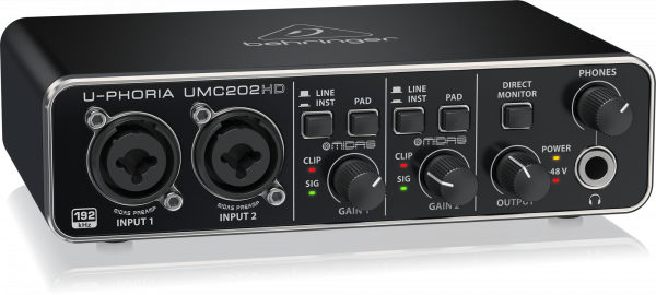 Звуковая карта Behringer UMC202HD
