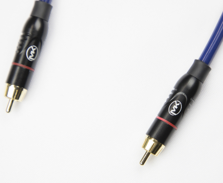 Патч-кабель MUZKABEL RSLIK1P - 0.3 метра, RCA – RCA (Красное кольцо)