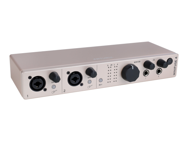 Звуковая карта Arturia MiniFuse 4 Champagne