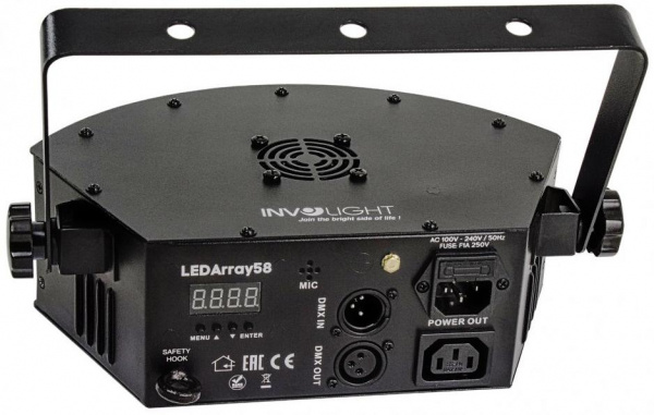 Cветовой эффект Involight LEDArray58