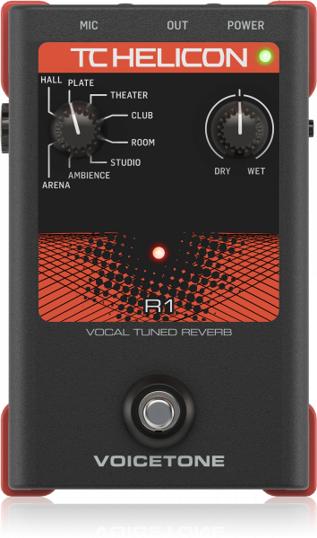 Вокальный эффект TС Helicon VoiceTone R1