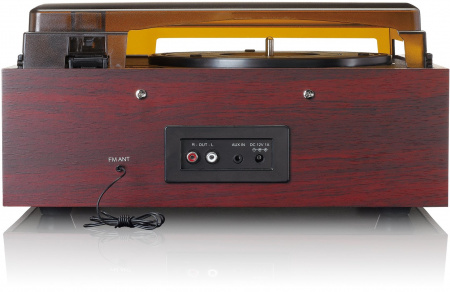 Виниловый проигрыватель Lenco TT-43 Walnut