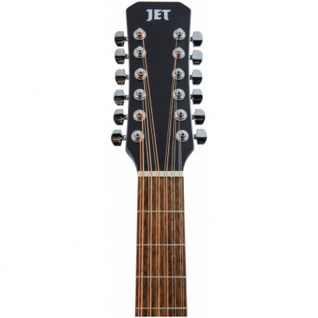 Гитара электроакустическая JET JDEC-255/12 BKS