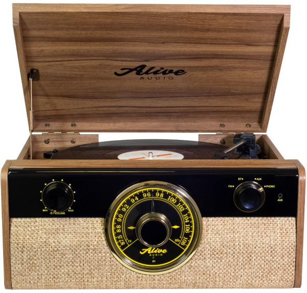 Виниловый проигрыватель Alive Audio FUSION FSN-01-LW Light Wood