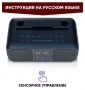 Караоке система с двумя радиомикрофонами SDRD SD 318 Dark Blue