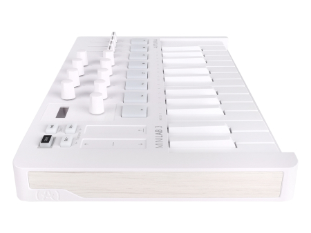 MIDI клавиатура ARTURIA MiniLAB 3 Alpine White