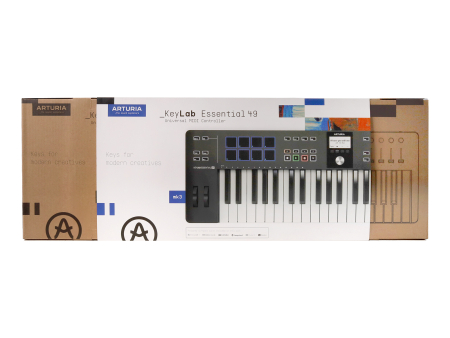 MIDI клавиатура ARTURIA KeyLab Essential MK3 49 BK