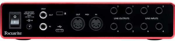 Звуковая карта Focusrite Scarlett 8i6 3rd Gen